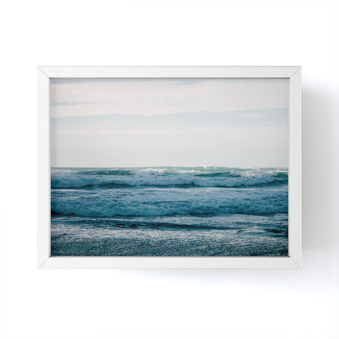 Hannah Kemp Waves Framed Mini Art Print