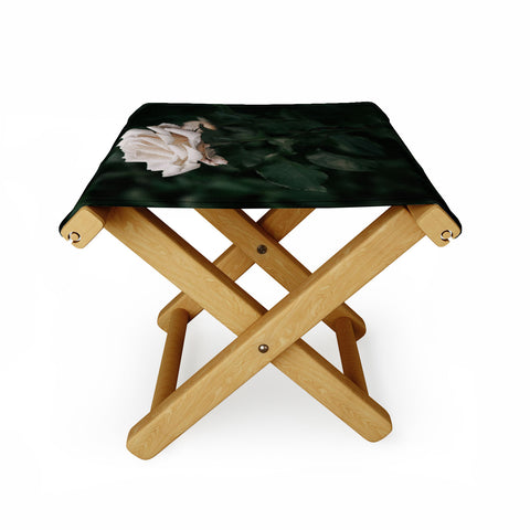 Hannah Kemp White Rose Folding Stool