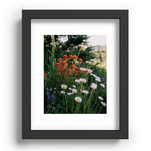 Hannah Kemp Wildflower Bunch Recessed Framing Rectangle