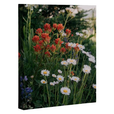 Hannah Kemp Wildflower Bunch Art Canvas