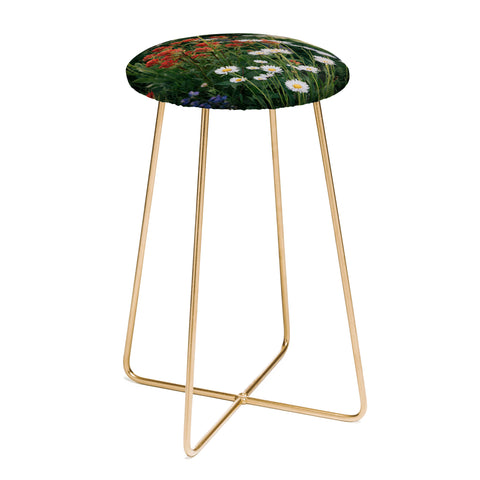 Hannah Kemp Wildflower Bunch Counter Stool