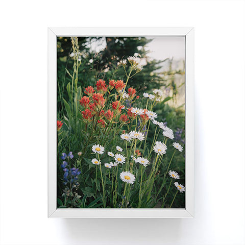 Hannah Kemp Wildflower Bunch Framed Mini Art Print
