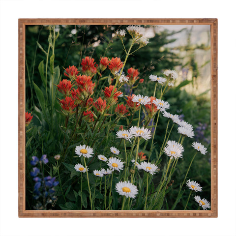 Hannah Kemp Wildflower Bunch Square Tray