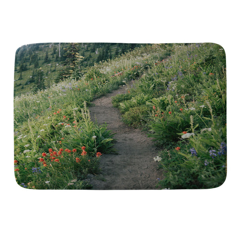 Hannah Kemp Wildflower Hike Memory Foam Bath Mat