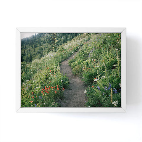 Hannah Kemp Wildflower Hike Framed Mini Art Print