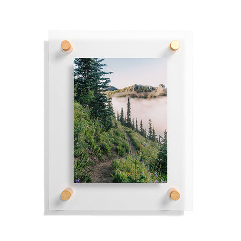 Hannah Kemp Wildflower Hike II Floating Acrylic Print