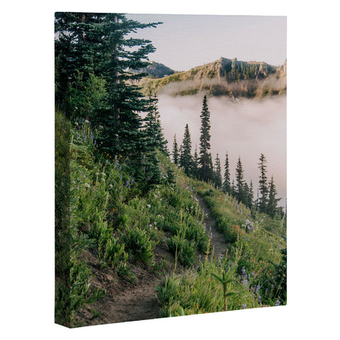 Hannah Kemp Wildflower Hike II Art Canvas