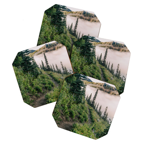 Hannah Kemp Wildflower Hike II Coaster Set