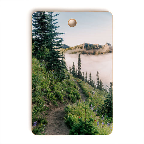 Hannah Kemp Wildflower Hike II Cutting Board Rectangle