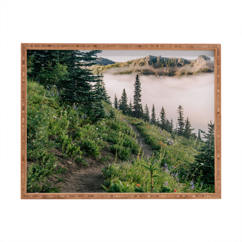 Hannah Kemp Wildflower Hike II Rectangular Tray