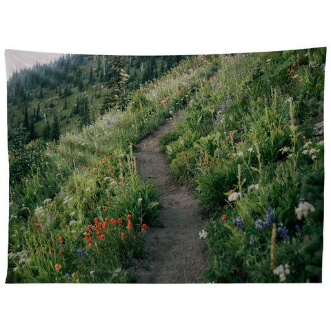 Hannah Kemp Wildflower Hike Tapestry