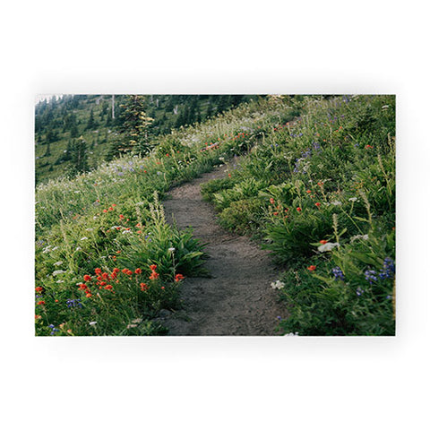 Hannah Kemp Wildflower Hike Welcome Mat