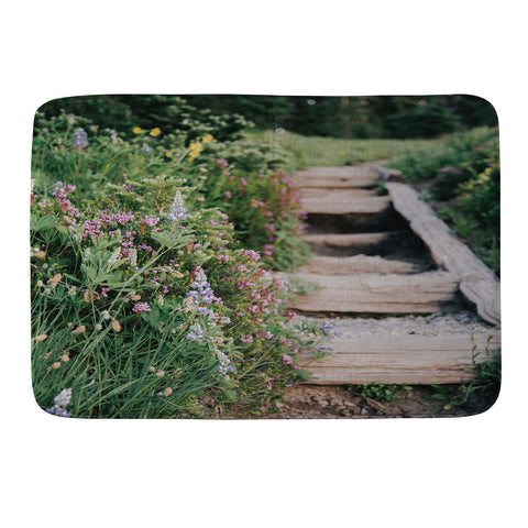 Hannah Kemp Wildflower Steps Memory Foam Bath Mat