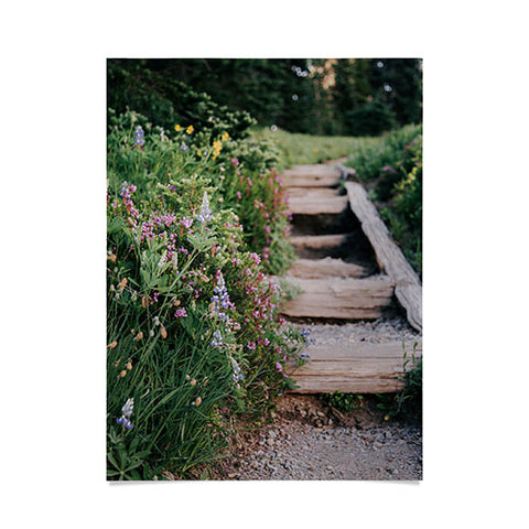 Hannah Kemp Wildflower Steps Poster