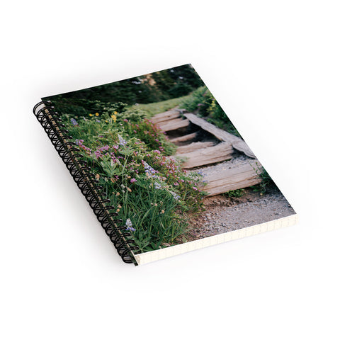 Hannah Kemp Wildflower Steps Spiral Notebook