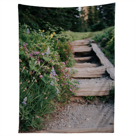 Hannah Kemp Wildflower Steps Tapestry