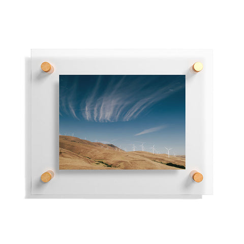 Hannah Kemp Windmills Floating Acrylic Print