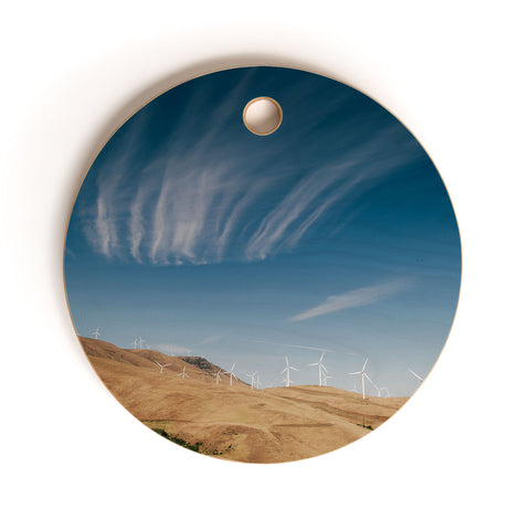 Hannah Kemp Windmills Cutting Board Round