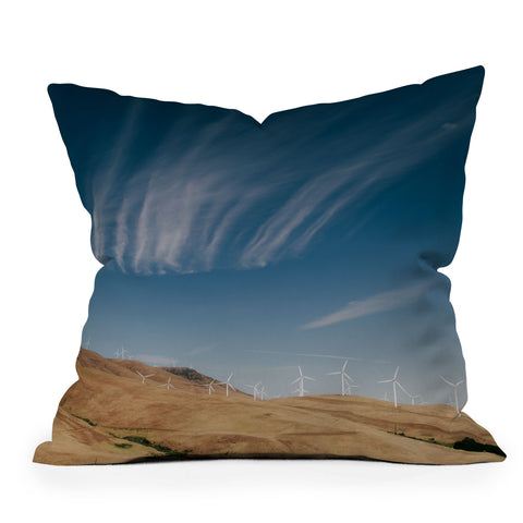 Hannah Kemp Windmills Throw Pillow