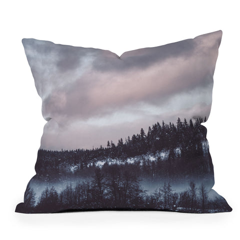Hannah Kemp Winter II Outdoor Throw Pillow