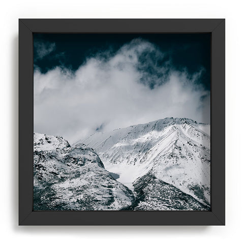 Hannah Kemp Winter Mountain Landscape Recessed Framing Square