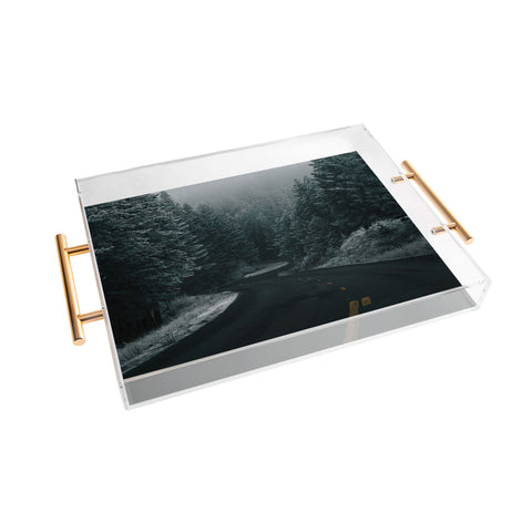Hannah Kemp Winter Road Acrylic Tray