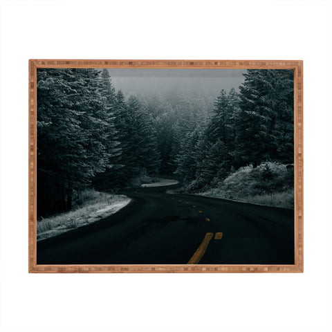 Hannah Kemp Winter Road Rectangular Tray