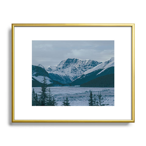 Hannah Kemp Winters Ago Metal Framed Art Print