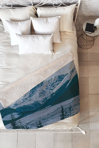 Hannah Kemp Winters Ago Fleece Throw Blanket