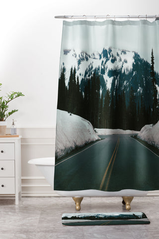 Hannah Kemp Winters End Shower Curtain And Mat