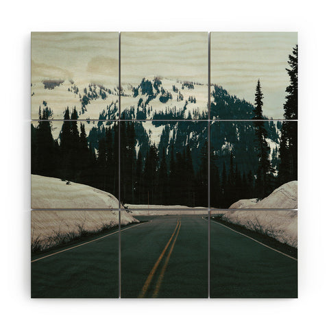 Hannah Kemp Winters End Wood Wall Mural