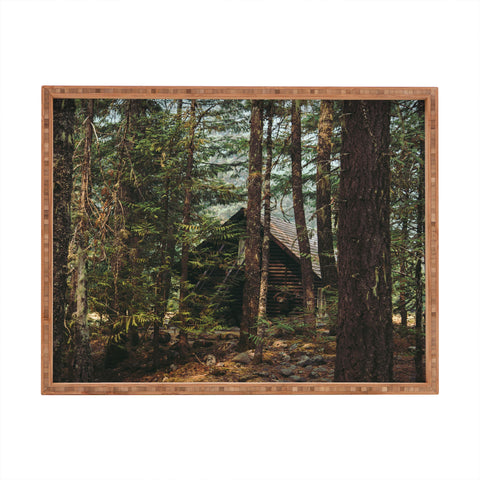 Hannah Kemp Woodland Cabin Rectangular Tray