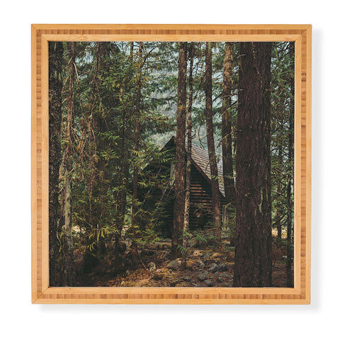 Hannah Kemp Woodland Cabin Framed Wall Art