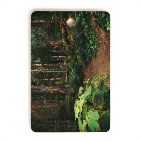 Hannah Kemp Woodland Landscape Cutting Board Rectangle