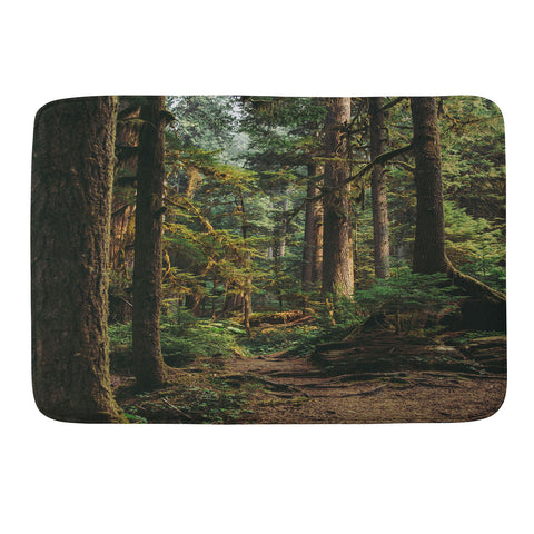Hannah Kemp Woodland Landscape II Memory Foam Bath Mat