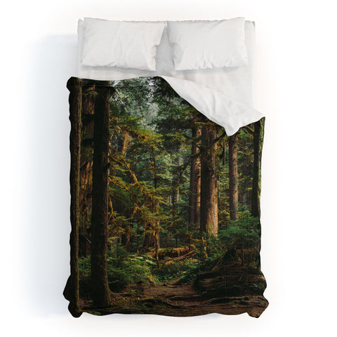Hannah Kemp Woodland Landscape II Comforter