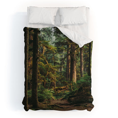 Hannah Kemp Woodland Landscape II Duvet Cover