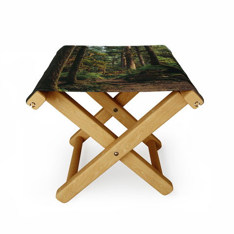 Hannah Kemp Woodland Landscape II Folding Stool