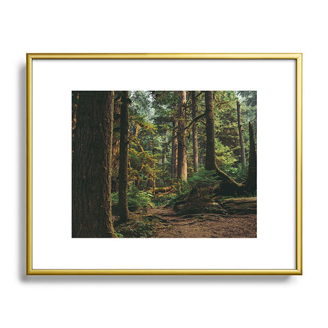 Hannah Kemp Woodland Landscape II Metal Framed Art Print