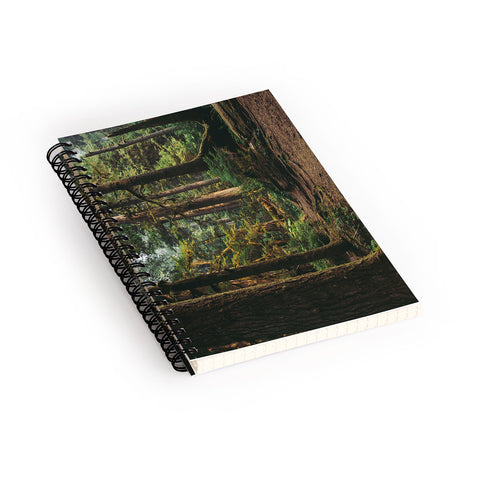 Hannah Kemp Woodland Landscape II Spiral Notebook