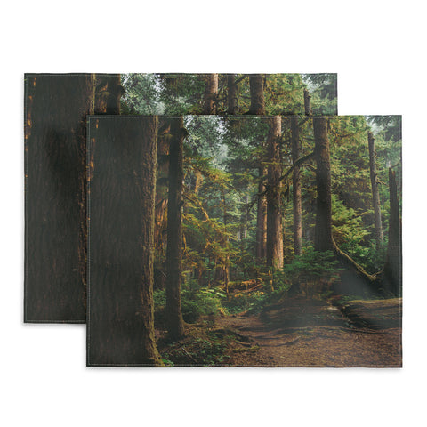 Hannah Kemp Woodland Landscape II Placemat