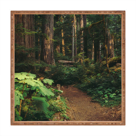 Hannah Kemp Woodland Landscape Square Tray