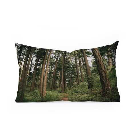 Hannah Kemp Woodland Trail Oblong Throw Pillow