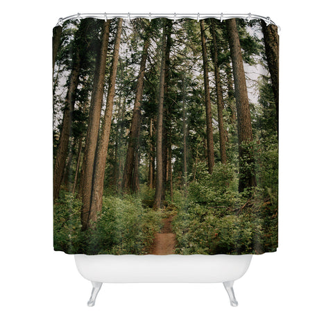 Hannah Kemp Woodland Trail Shower Curtain