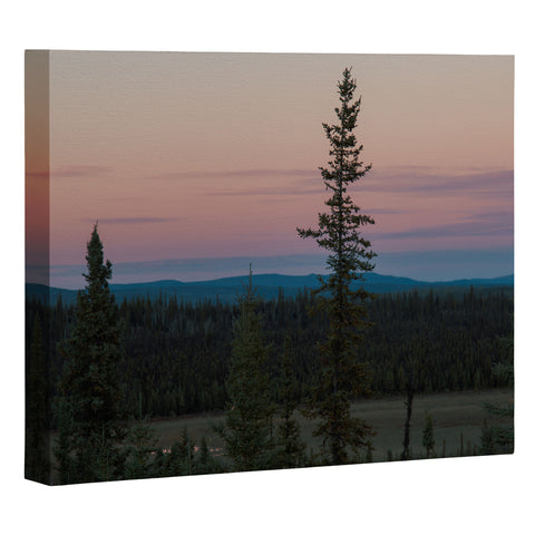 Hannah Kemp Yukon Evening Art Canvas