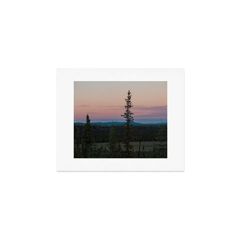 Hannah Kemp Yukon Evening Art Print