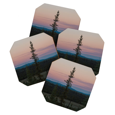Hannah Kemp Yukon Evening Coaster Set