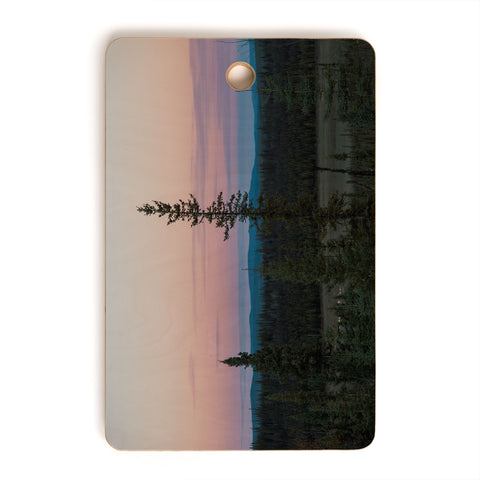 Hannah Kemp Yukon Evening Cutting Board Rectangle