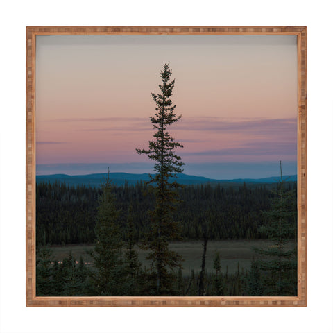 Hannah Kemp Yukon Evening Square Tray