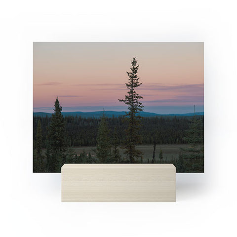 Hannah Kemp Yukon Evening Mini Art Print